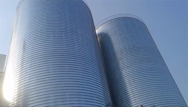 通海2座混凝土高架卷板仓