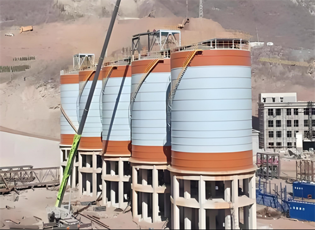 通海高架钢板仓