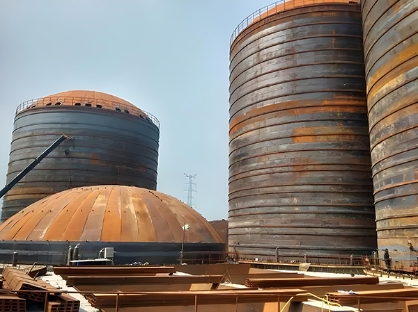 通海焦粉钢板仓